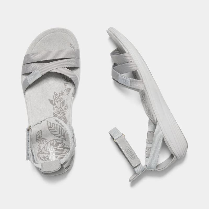 Keen Damaya Ankle Strap Womens Sandals Grey Online (5238-RAEMK)